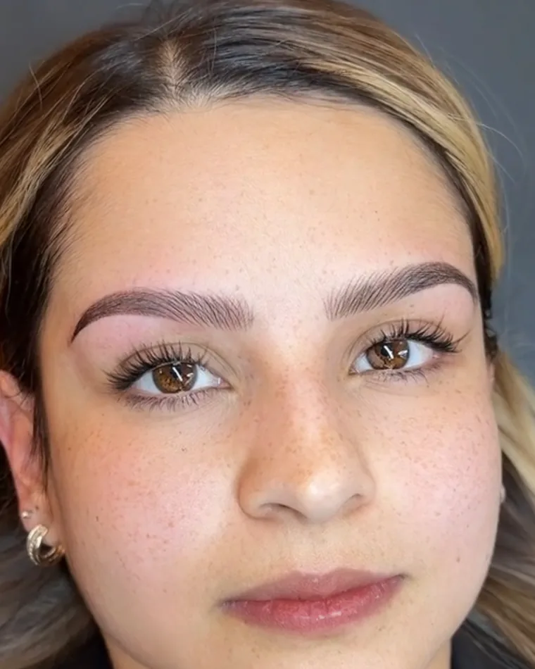 Nano Combo Brows result by Adriana's Permanent Makeup