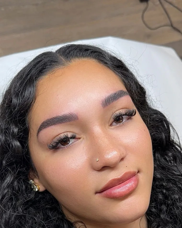 Combination Brows result by Adriana's Permanent Makeup