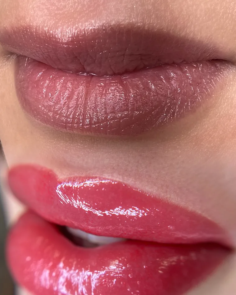 Lip Blush result by Adriana's Permanent Makeup