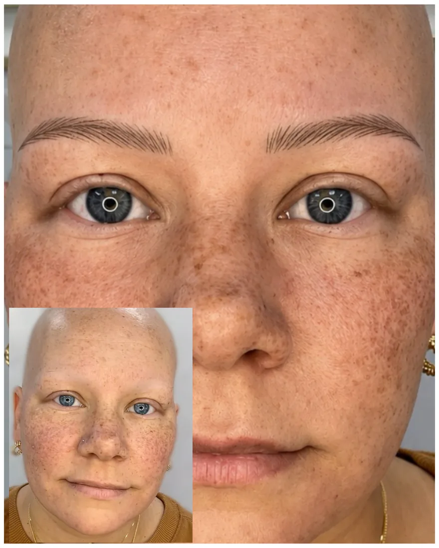 Nano Brows result by Adriana's Permanent Makeup