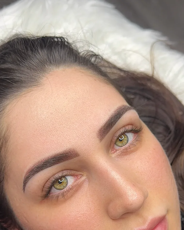 Powder Brows result by Adriana's Permanent Makeup