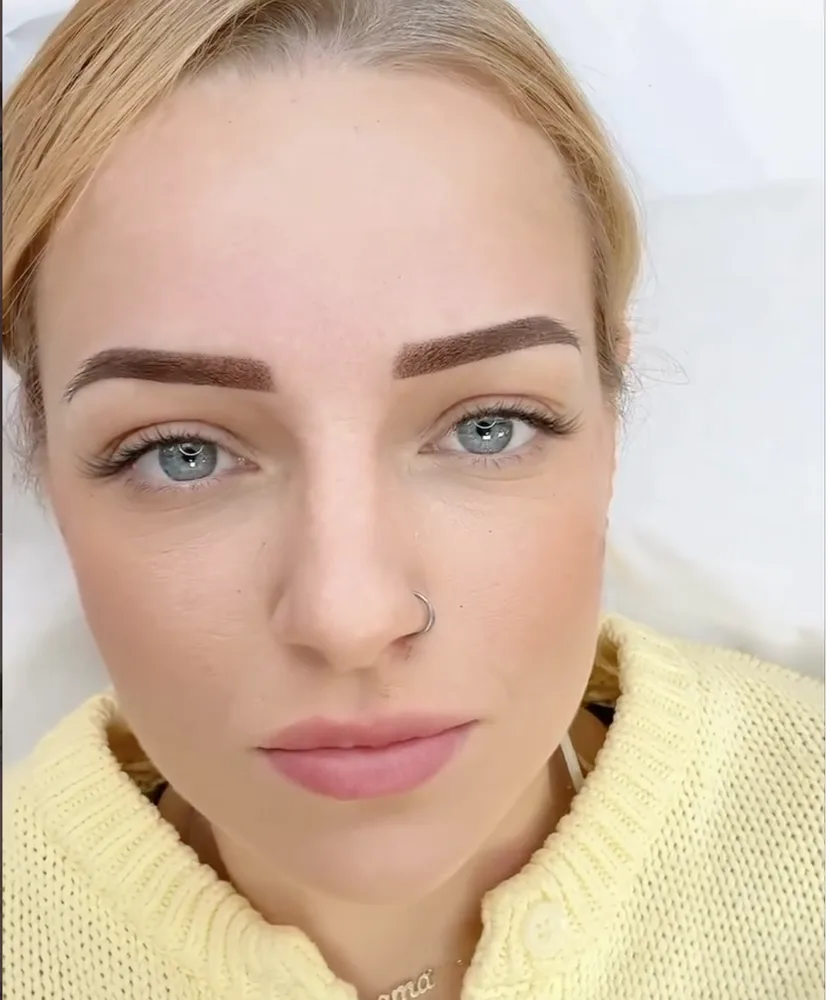 Ombré Shading result by Adriana's Permanent Makeup