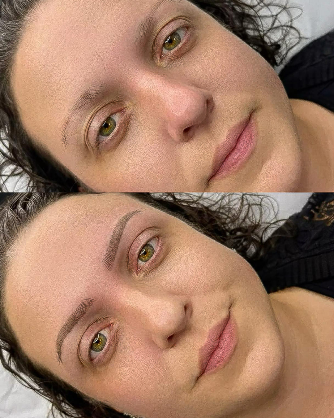 Permanent makeup before and after — Adriana Eyebrows 021