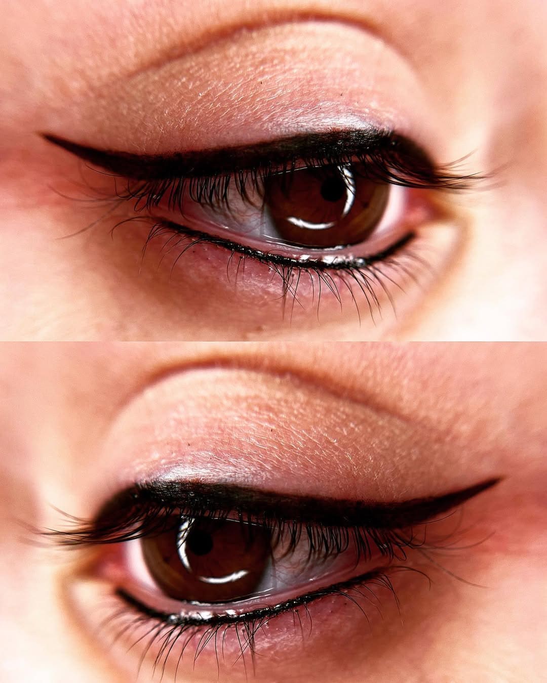 Permanent makeup before and after — Adriana Eyeliner 006
