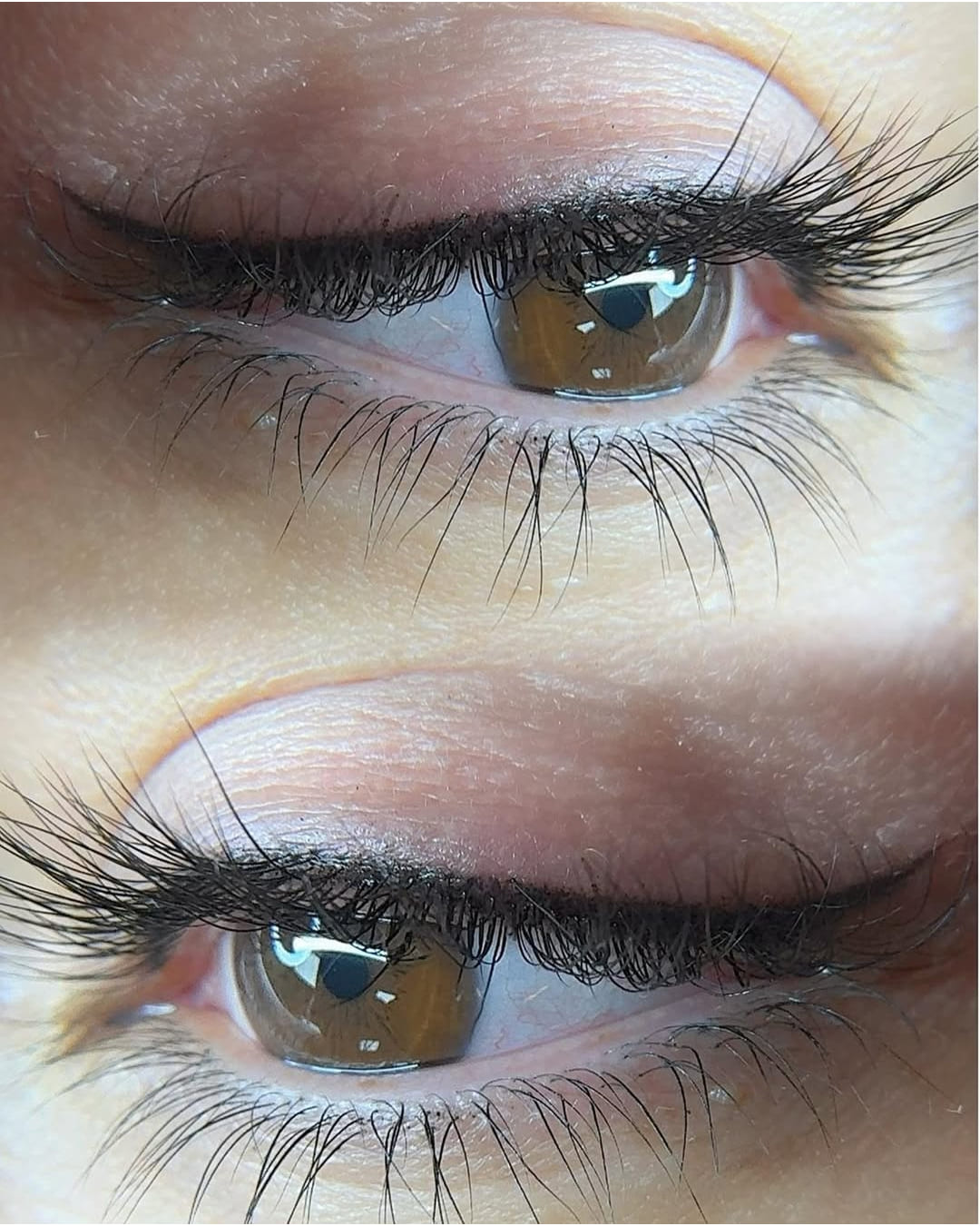 Permanent makeup before and after — Adriana Eyeliner 012