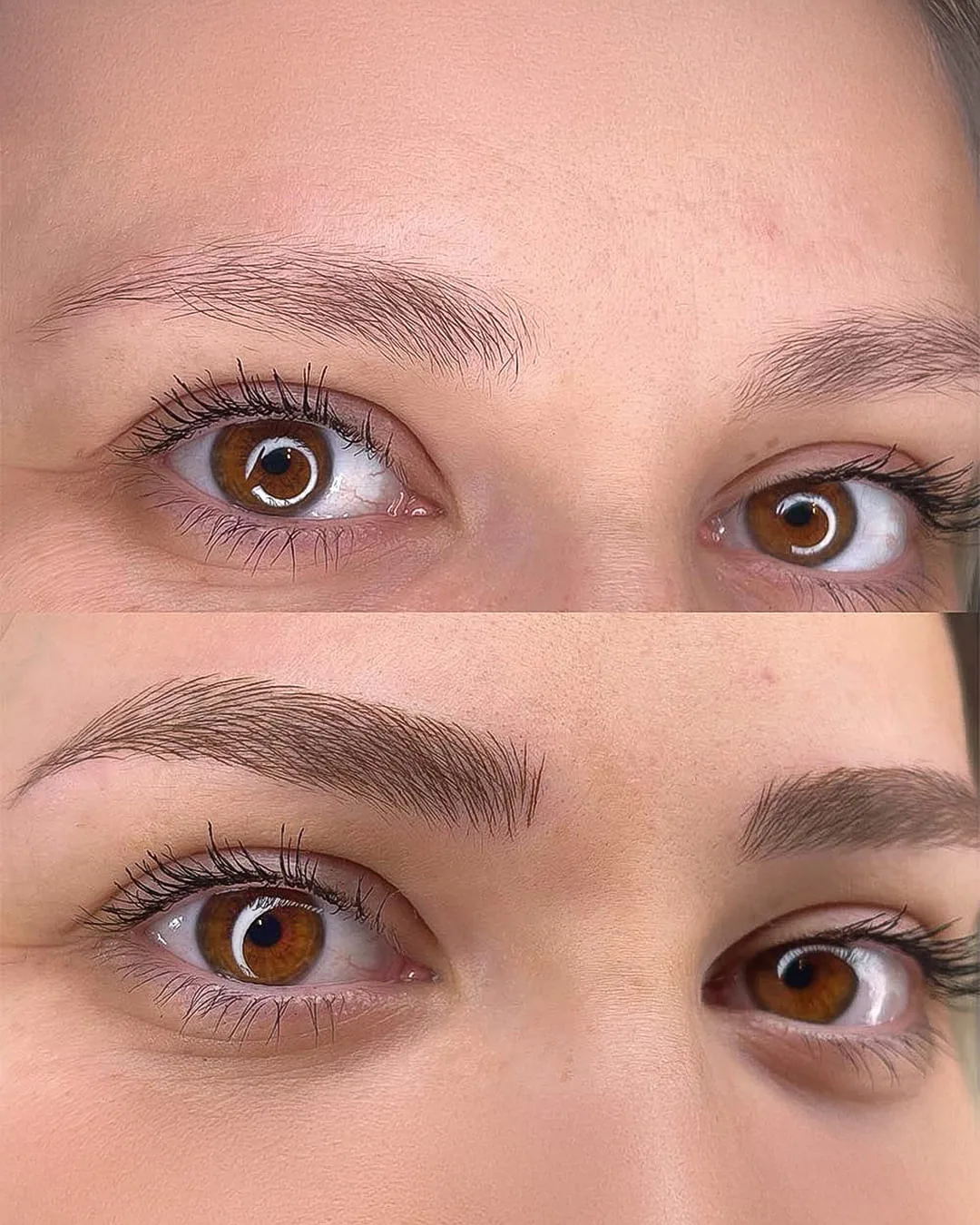 Permanent makeup before and after, Livy Eyebrows 021