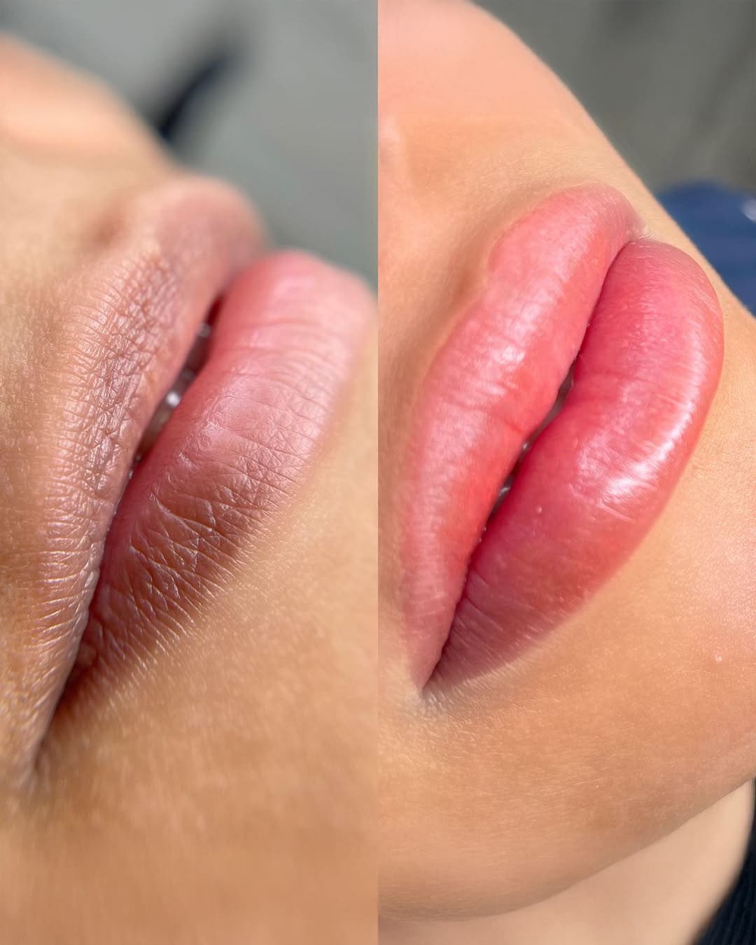 Permanent makeup before and after — Ludi Lips 014