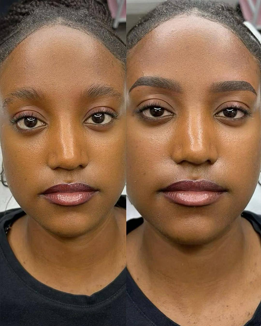 Permanent makeup before and after — Stella Eyebrows 004